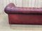Chesterfield Red Leather 3-Seater Sofa, 1970s 11