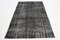 Vintage Faded Black Rug, Image 3