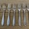 Art Deco Besteck aus silbernem Metall von Maison Apollo, 73er Set 9