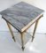 Louis XIV Solid Bronze Table with Marble Covers 6