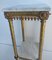 Louis XIV Solid Bronze Table with Marble Covers 9