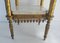 Louis XIV Solid Bronze Table with Marble Covers 11