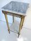 Louis XIV Solid Bronze Table with Marble Covers 8
