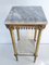 Louis XIV Solid Bronze Table with Marble Covers 4