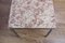 Mid-Century Pink Marble Coffee Table 8