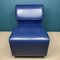 Mid-Century Blue Lounge Chair, Italy, 1960s 12