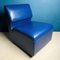 Blauer Mid-Century Sessel, Italien, 1960er 2