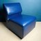 Mid-Century Blue Lounge Chair, Italy, 1960s 2