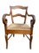 Louis Philippe Armchair in Walnut & Straw, Image 1