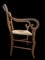 Louis Philippe Armchair in Walnut & Straw, Image 7