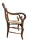 Louis Philippe Armchair in Walnut & Straw, Image 8