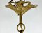 Lámpara de araña francesa grande de bronce, años 50, Imagen 5