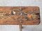 20th Century Painted Folk Bench, France 7