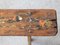 20th Century Painted Folk Bench, France, Image 7