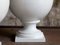 White-Painted Cast Iron Urns, Set of 2 6