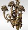 Louis XIV Style Gilt Bronze 3-Arm Wall Sconces, France, Set of 2 4