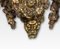 Louis XIV Wandleuchten aus vergoldeter Bronze mit 3 Armen, Frankreich, 2er Set 7