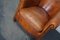 Vintage Dutch Leather Club Chair 11