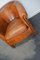 Vintage Dutch Leather Club Chair 7