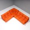 Togo Modular Corner Sofa by Michel Ducaroy for Ligne Roset, Set of 3 2