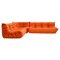 Togo Modular Corner Sofa by Michel Ducaroy for Ligne Roset, Set of 3 1