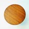 Vintage Teak Round Side Table by Albert Larsson for Tibro, Sweden, 1950s 4