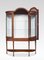 Inlaid Mahogany Bow Fronted Display Cabinet 3