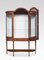 Inlaid Mahogany Bow Fronted Display Cabinet, Image 3