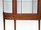 Inlaid Mahogany Bow Fronted Display Cabinet, Image 2