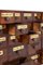 19th Century Apothecary Drawers with Gold Labels 7