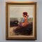 Folke Carlson, Pittura in riva al mare, Svezia, Olio su tela, Incorniciato, Immagine 1