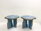 Italian Contemporary Brass and Ceramic Side Table 3