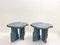 Italian Contemporary Brass and Ceramic Side Table, Image 3