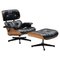 670 Lounge Chair and 671 Ottoman by Charles & Ray Eames for Herman Miller 1957, Set of 2 1