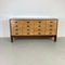 Vintage Oak Shop Counter with 16 Drawers, 1930s, Image 1