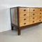 Vintage Oak Shop Counter with 16 Drawers, 1930s, Image 3