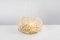 Small Amber Bubble Glass Sconce by Helena Tynell for Limburg, Germany, Image 6