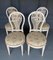 Louis XVI Style Balloon Chairs after Jean Baptiste Demay, Paris, Set of 4 2