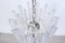 Lámpara de araña de cristal de Murano de Venini, años 70, Imagen 8