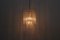 Lámpara de araña de cristal de Murano de Venini, años 70, Imagen 16