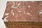 Antike schwedische Kommode mit Intarsien & Marmorplatte 6