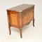 Antique Swedish Inlaid Marquetry Commode with Marble Top 3