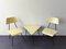 Chaises et Table d'Appoint par Rob Parry pour Dico, Pays-Bas, 1950s, Set de 3 2