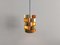 Facet-Pop Pendant Lamps by Louis Weisdorf for Lyfa, Denmark, 1960s, Set of 2 4