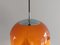 Large Brown Murano Glass Pendant Lamp from Peill & Putzler, Germany, 1960s, Image 4