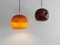 Large Brown Murano Glass Pendant Lamp from Peill & Putzler, Germany, 1960s 6