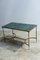 Mid-Century Brass and Green Marble Coffee Table, France, 1960s, Image 6