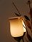 Lampada da soffitto in ottone e vetro opalino, Scandinavia, anni '50, Immagine 21