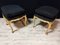 Louis XV Gilded Wood Stools, Set of 2 1