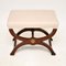 Antique X Frame Stool 4